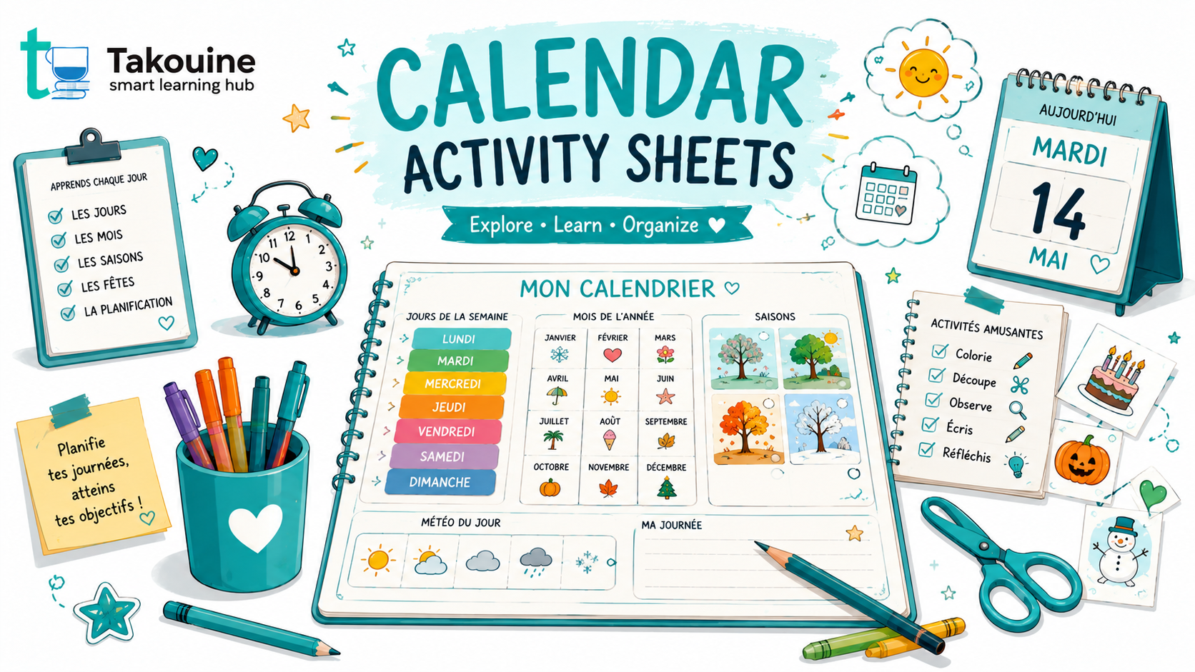 Calendar Activity Sheets