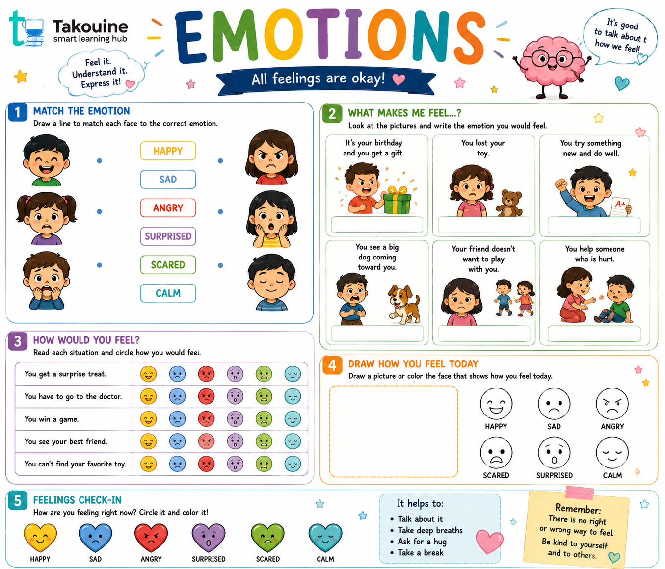 Emotions Activity