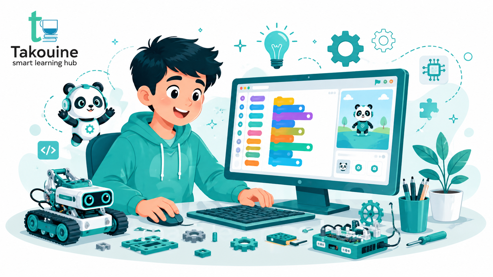 Scratch niveau 2 — 3 projets