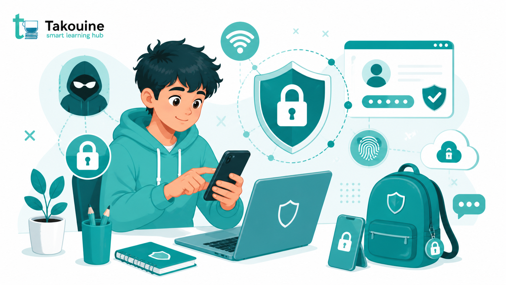 Cybersécurité ados — Vie privée