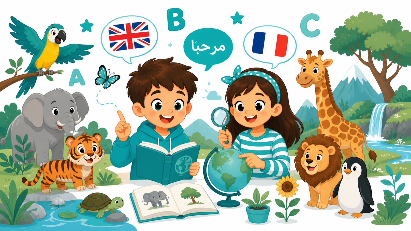 Vocab anglais — Animaux &amp; nature