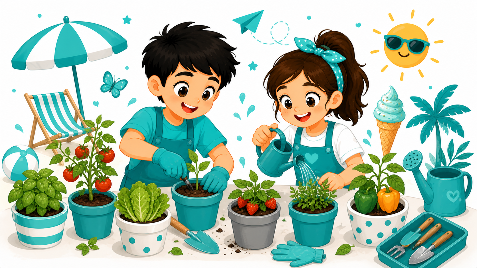 Potager en pots