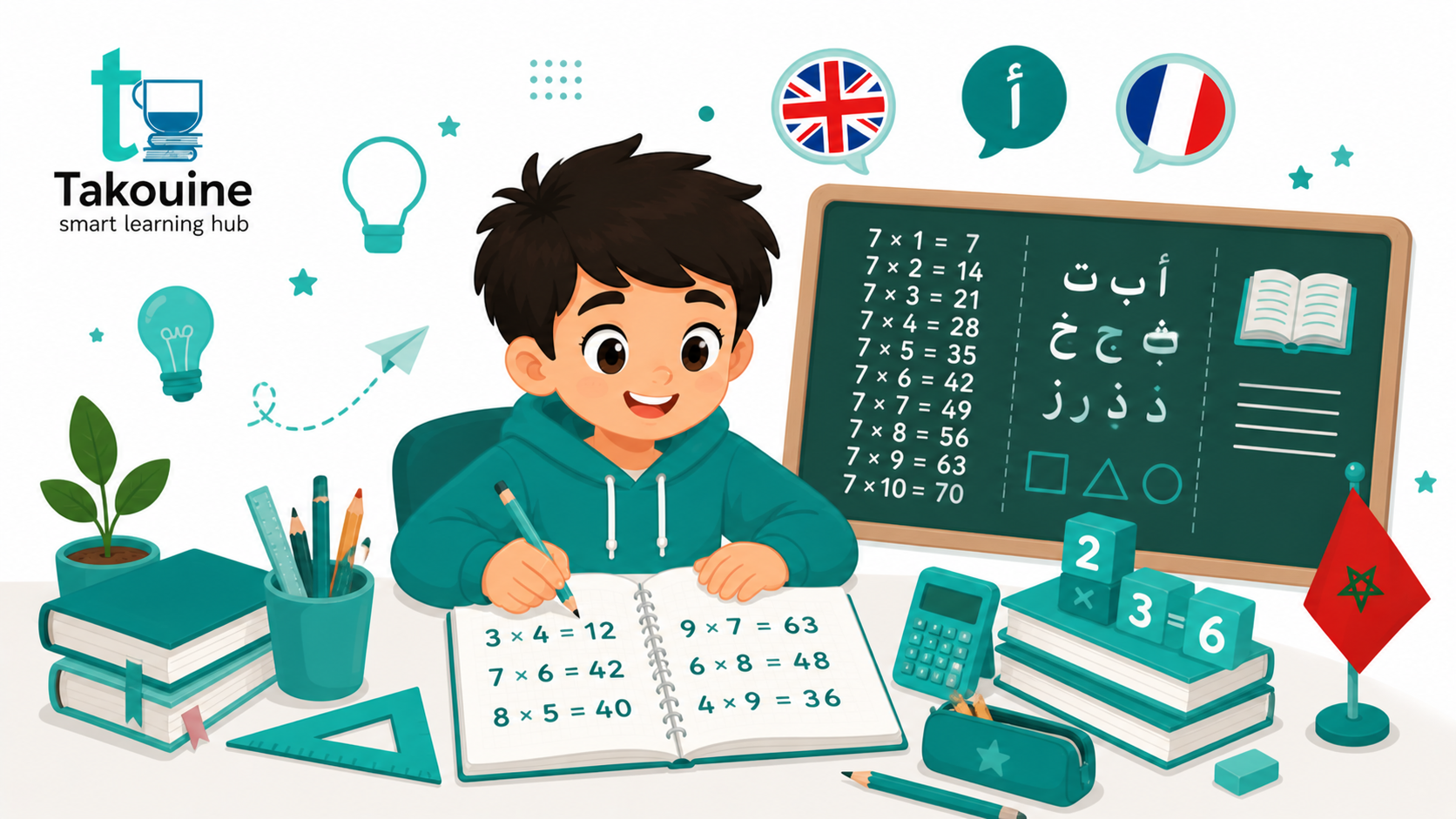 Math CE2 — Tables multiplication