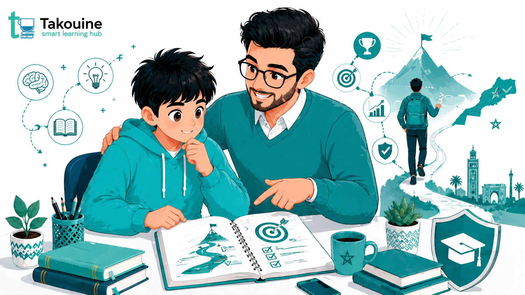 Aider enfant Bac Maroc